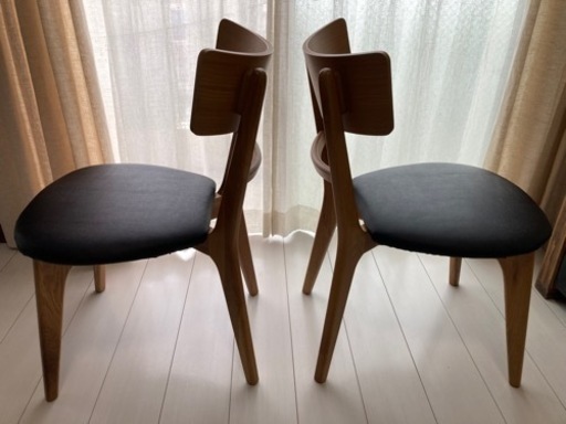 WINDS太平 ダイニングチェア 2脚セット SOLID WOOD 椅子 イス