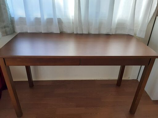 【ニトリ】アンティーク風 デスク 作業台　幅125cm