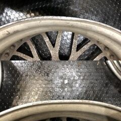 STICH MR3 シュティッヒ 社外ホイール 18インチ 4本 8J/9J 4H/5H PCD114.3+42 メッシュ 希少 ドリフト　(VHC410)