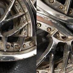 STICH MR3 シュティッヒ 社外ホイール 18インチ 4本 8J/9J 4H/5H PCD114.3+42 メッシュ 希少 ドリフト　(VHC410)