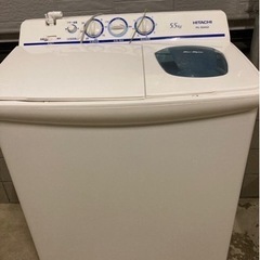 日立　二層式洗濯機