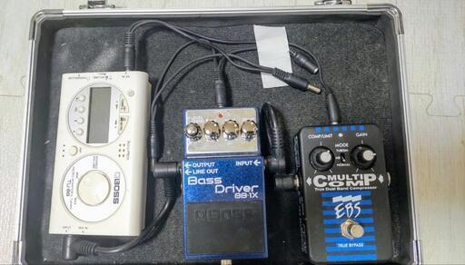 ベース　エフェクター　BOSS　EBS