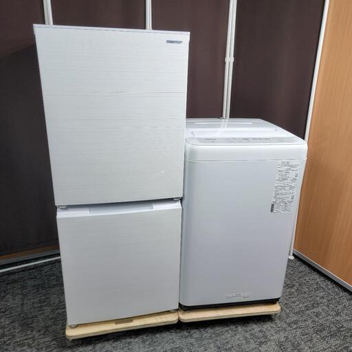 ‍♂️r売約済み‼️配送設置は無料‼️最新2022年製✨SHARP × Panasonic 家電セット
