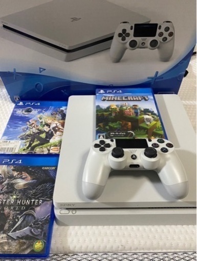 PlayStation®4 グレイシャー・ホワイト 500GB