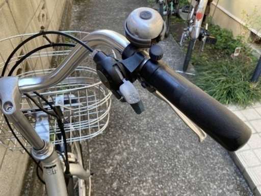 電動自転車 №3326 ブリヂストン アシスタユニ 20インチ スカイブルー