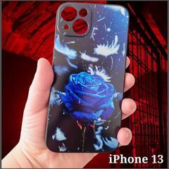 【新品未使用】iPhone12 ケース　ado風　青薔薇　