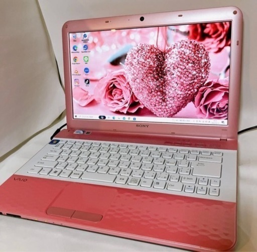 VAIO　DVD/webカメラ　 ダイヤモンドピンク　SONY  ノートPC