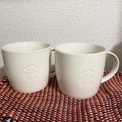 2個セット スターバックスコーヒー　STARBUCKS ロゴ　マ...