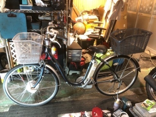 サンヨー 電動自転車 エネループバイク ジャンク