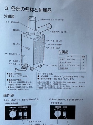 業務用スポットエアコン現地引き取り限定価格12000円❗️美品