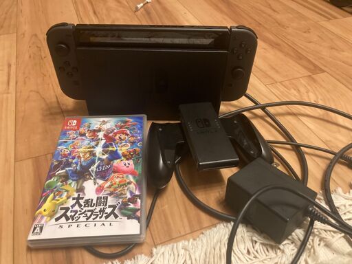 (今日取りに来てくれる方限定！！)Nintendo Switchと大乱闘スマッシュブラザーズ