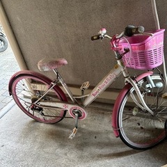 子供用自転車.女の子