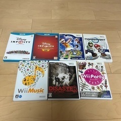 【お取引決まりました】無料　Wii&Wii u ゲームソフト