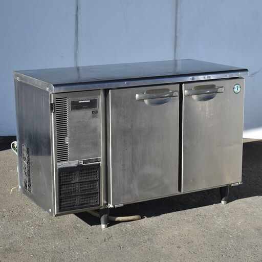 【ヤ取3/6終了】≪yt1117ジ≫ ホシザキ 業務用テーブル形冷蔵庫 RT-120SNE-ML 幅120cm AC100V コールドテーブル 2010年製 製造番号K11744N 現状品 60128-01