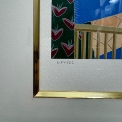 トーマスマックナイト 直筆サイン入り 版画