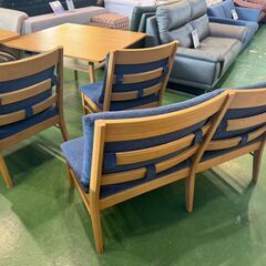 【愛品館八千代店】ニトリ　リビングダイニング4点セット　ロレイン3LD