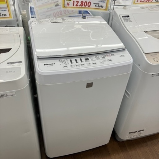 Hisense 5.5キロ　全自動洗濯機　（B2-32）