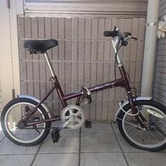 【美品】折りたたみ自転車