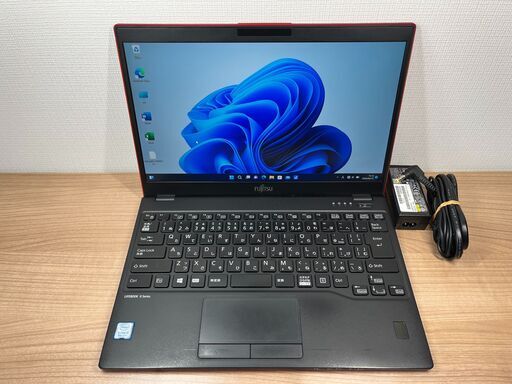 希少赤・特価 〉0923 富士通 LIFEBOOK U939/B i5-8365U ８GB /SSD 256GB 第8世代 Windows11 Office 軽量