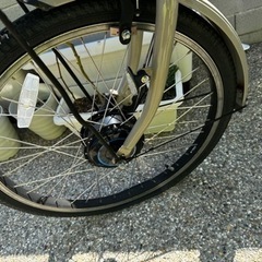 自転車パンク修理の画像