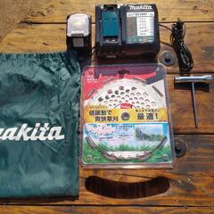【お譲り先決定】マキタ充電式18v草刈り機【極美品】