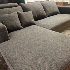 《引取り予定者決まりました》3人掛けカウチソファ