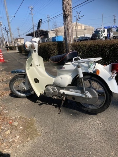 レア、白色、スーパーカブリトルブ50 CCAA01-3808447メーター読み13242km完売