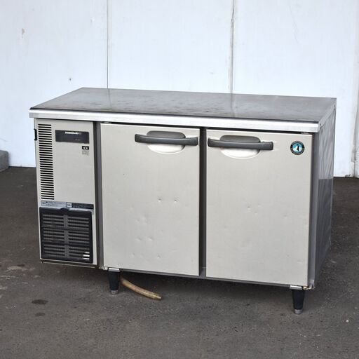 【ヤ取5/19終了】≪yt1120ジ≫ ホシザキ 業務用テーブル形冷蔵庫 RT-120SNE 幅120cm AC100V コールドテーブル 2010年製 製造番号K11463N 現状品 60128-10