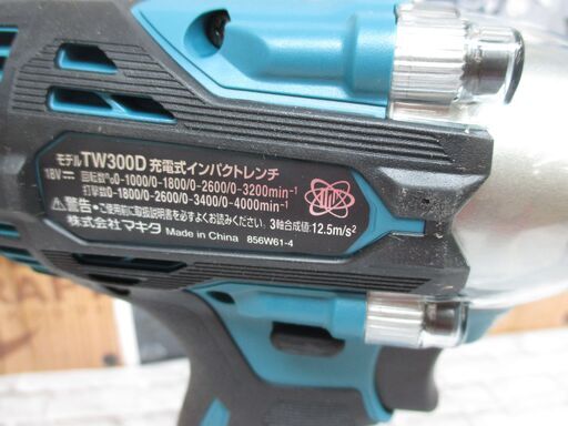 〜〜ともさま専用〜〜 makita マキタ TW300DZ インパクトレンチ 未使用 18V 本体のみ