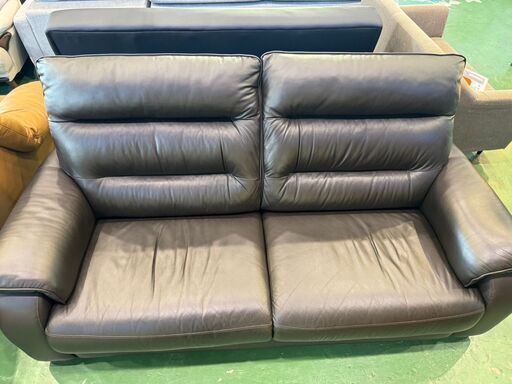 ソファー ソファ 3人掛け 本革ソファ(Z278KD DBR) ニトリ : 1157450 : ニトリ Yahoo!店 - 通販 -  Yahoo!ショッピング