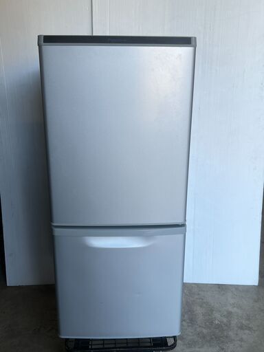パナソニック 138L 2ドア冷蔵庫（シルバー）【右開き】Panasonic NR-B14AW-S　お近くなら無料配達いたします。