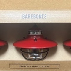 新品　Barebonesベアボーンズ　エジソンストリングライトL...