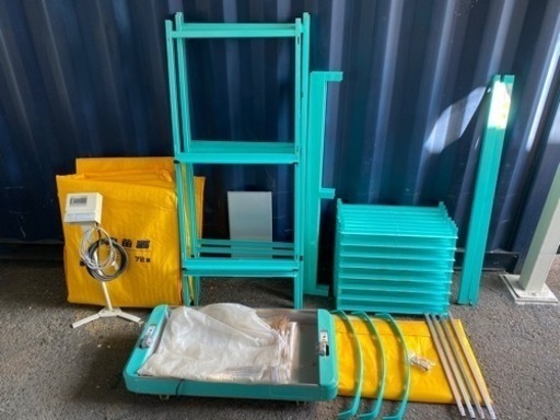 【農機具】 啓文社 育苗器 出芽複合蒸気式（イクビョウキ）72枚【農機具地域最大級 高価買取アールワン田川】