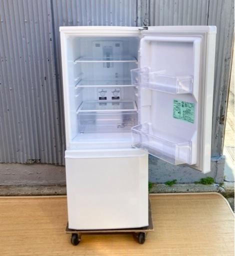 冷蔵庫 三菱 MR-P15EE-KW1 2020年 大阪送料無料☆3か月保障付き