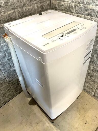 大阪限定配送★3か月保証★洗濯機★東芝★2018年★4.5㎏★AW-45M5★S-473