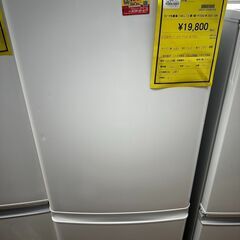 2ドア冷蔵庫/146L/三菱/MR-PI5EG-W/2021/S仕