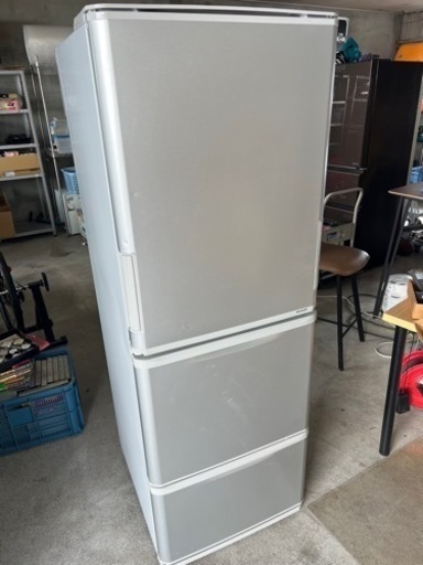 SHARP 冷蔵庫　SJ-W351E-S  2019年製
