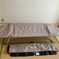【ネット決済】スノーピーク　コットン　ハイテンション　簡易ベッド