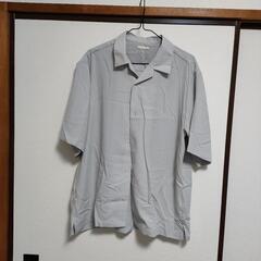 【3/18まで】襟付きシャツ　GU ほぼ新品　サイズM