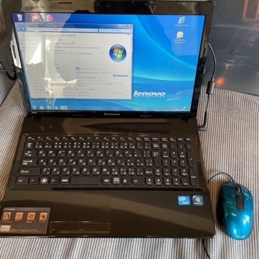 【特価】Lenovo G580 Windows7 美品 初期化済み