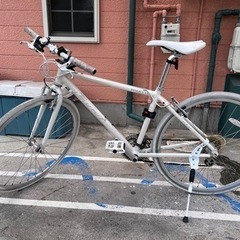 FUJI PALETTE フジのクロスバイク ホワイト FUJI PALETTE クロスバイク