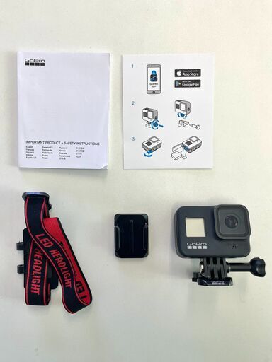 GoPro HERO8 Black [ほぼ未使用・一部欠品あり]