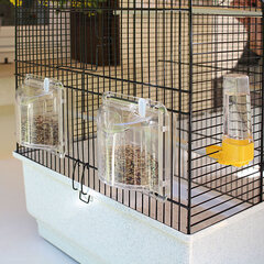 イタリア ferplast社製 カナリア・インコ用ケージセット 鳥かご おまけ付