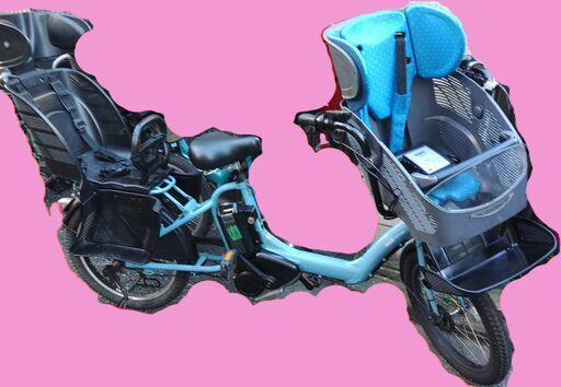 233２０インチ、チャイルドシート、３人乗り、２人乗り、１人乗り、電動自転車  安心保障の１００日間・点検無料サービス付き、３カ月・無料交換保証、  土日もお子様と土足のままご試乗可能です。バカ親切な電動自転車屋  オプション無料。後ろチャイルドシートをかごに変更して１人乗りに変更も可能です。  １回の充電で３０ｋｍ以上の走行が可能です。山手線を半周くらいの距離を走れます。  バッテリーは、品の９０％以上の性能を保持していて、コンディション良好です。  ２０インチ、チャ