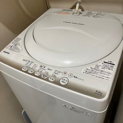 【値下げしました】TOSHIBA(東芝)　2015年製 洗濯機