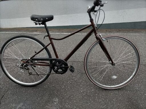 ♦クロスバイク再生車　✨渋い色