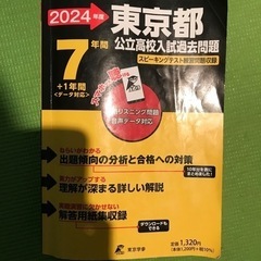 東京都　高校入試過去問　2024年度