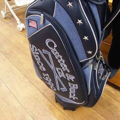 ゴルフ キャディバッグ カッター＆バック CUTTER&BUCK CQM1095 ネイビー 中古 札幌市厚別区 厚別店