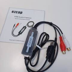 【ネット決済・配送可】ezcap USB Audio Captu...
