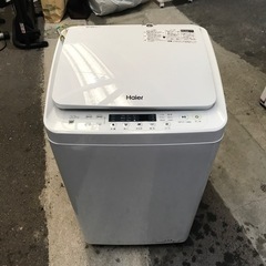 ロ2402-358 Haier 全自動電気洗濯機 JW-C33B 2023年製 3.3kg